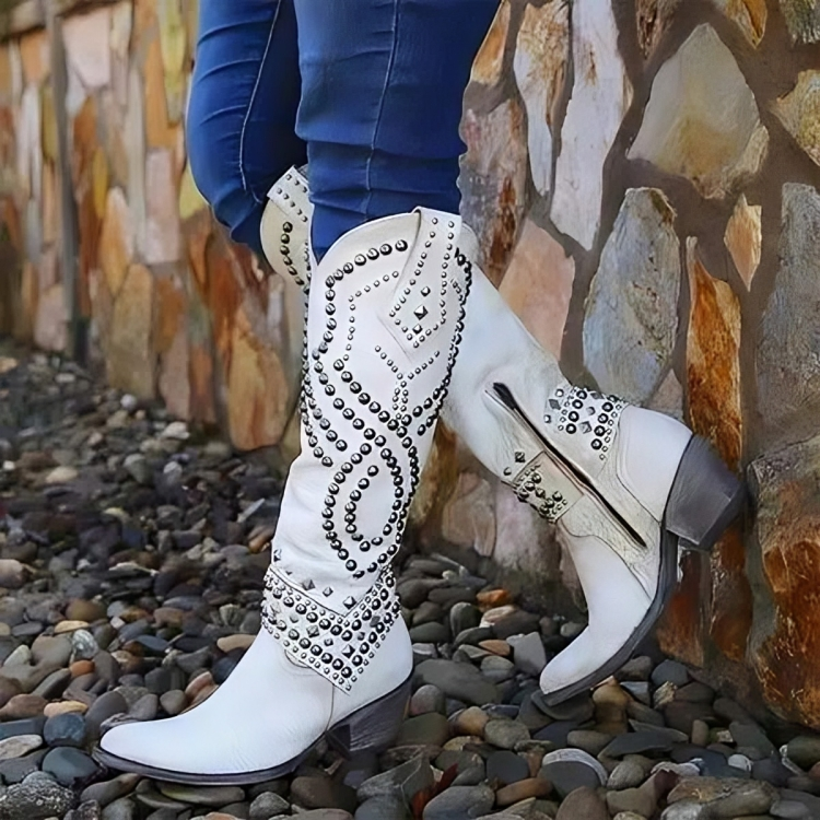 Monroe | Western Knähöga Stövlar