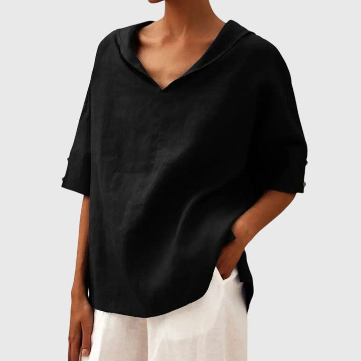 Ayla | Blus - Brun