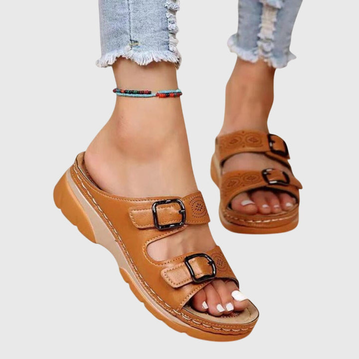 Diora | Ortopediska Läder Sandaler