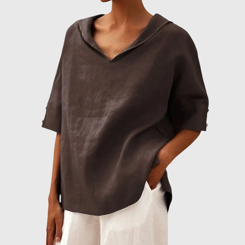 Ayla | Blus - Svart