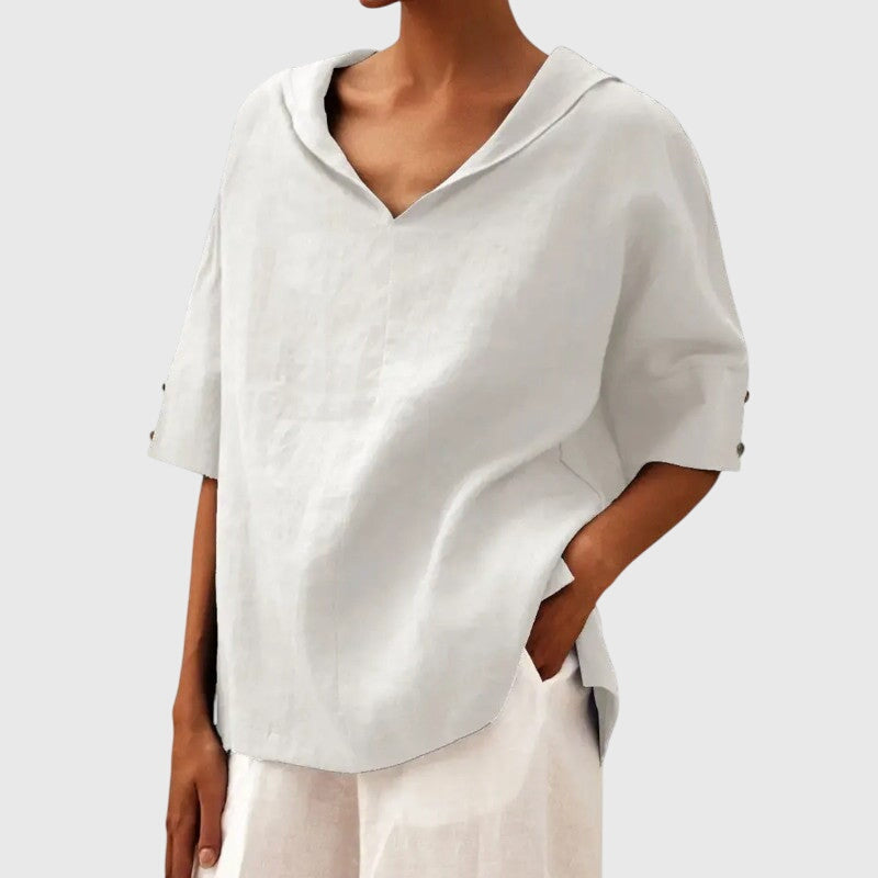 Ayla | Blus - Khaki