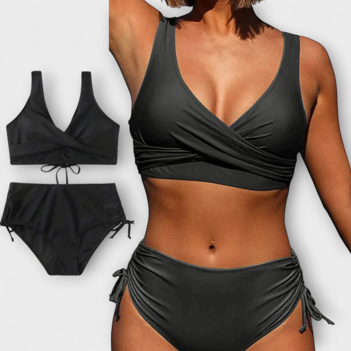 Rachel | Kvinnors Stiliga Tvådelade Bikini Badset