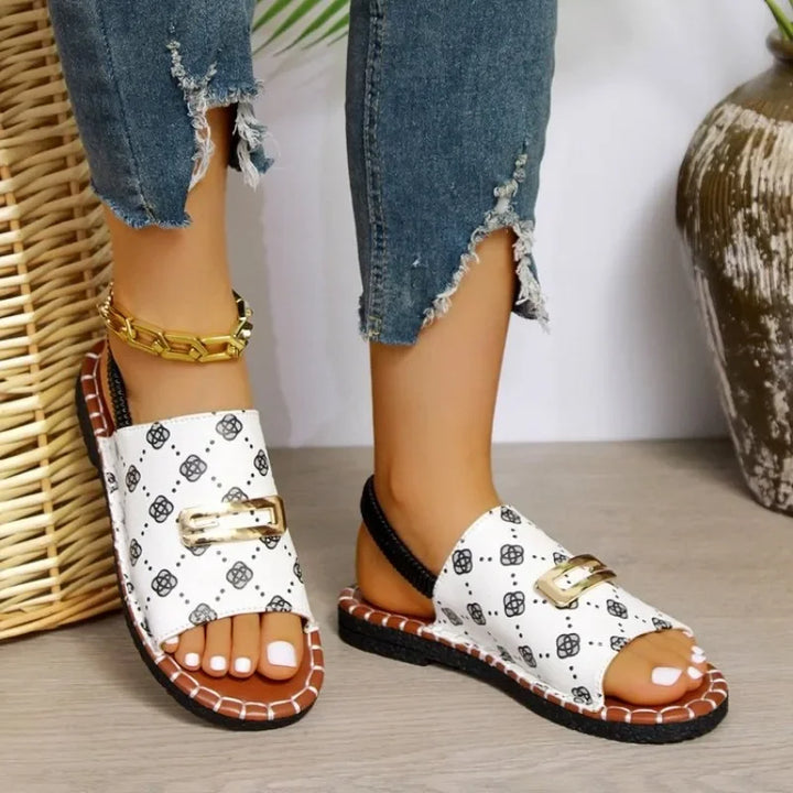 Gianna | Ortopediska Sandaler Med Kilklack