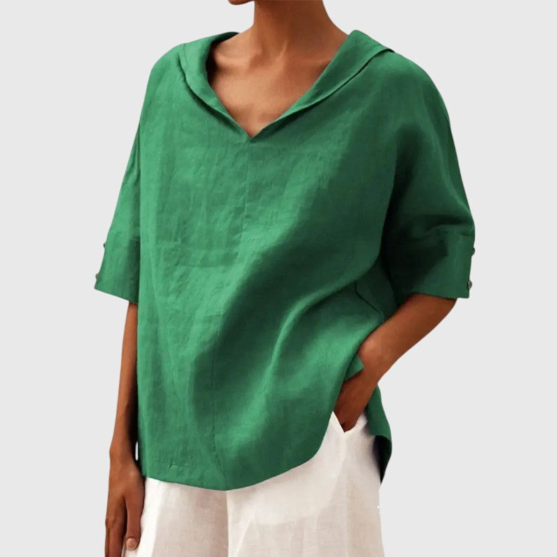 Ayla | Blus - Khaki