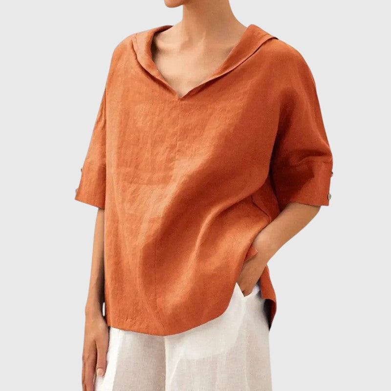 Ayla | Blus - Khaki