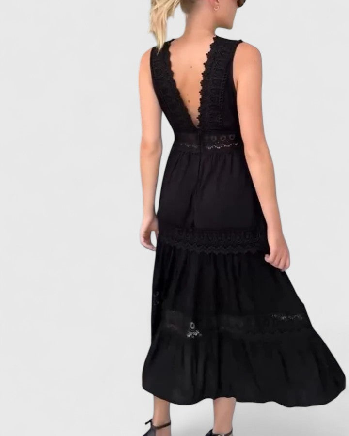 Alena | Elegant Midiklänning