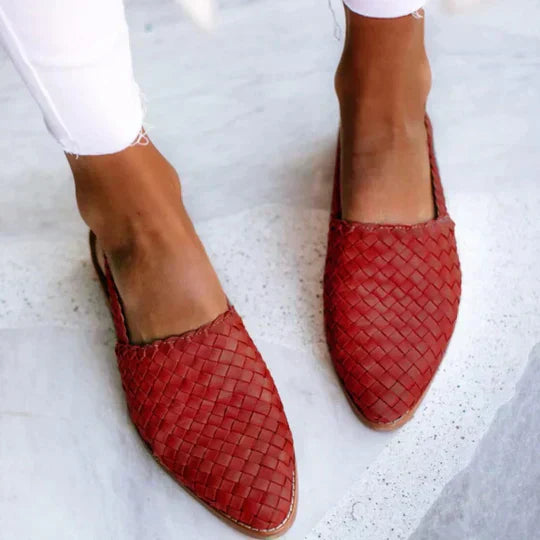 Lyn | Hantverksgjorda Platta Sandaler